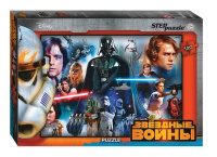 Пазлы  120 элементов 230*165мм. "Звёздные войны" 8 видов