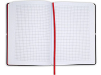 Записная книжка А5 кожзам, мягк.пер., 128л. "Floral" ляссе, резинка