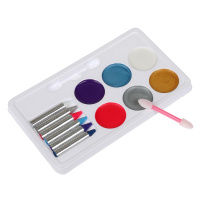 Набор для грима 6цв. "Милая Леди" краска, карандаши