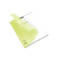 Тетрадь А5  96л кл. Erich Krause "CoverPrо Neon,", пластик. обложка, желтая