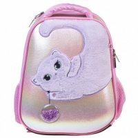 Ранец школьный 38*29*16см Hatber Ergonomic plus "Meow" EVA