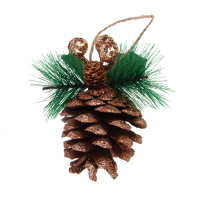 Декор новогодний 7*10см "Шишка"