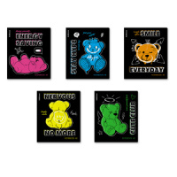 Тетрадь А5 48л кл. Erich Krause  "Low Battery", матовая ламинация+выборочный УФ-лак MIX-PACK