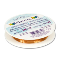 Проволока д/бисероплетения серебро 0,3мм 10м