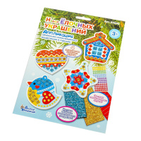 Набор для творчества "Ёлочные украшения" 4 игрушки EVO 5+