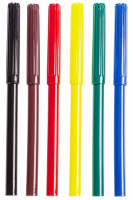 Фломастеры   6цв "Hatber. Робо" вентилир.колпачок