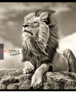 Тетрадь А5  96л кл. Проф-Пресс "Величие диких животных" 5 диз., твин-лак, холод. тисн., белизна 100%