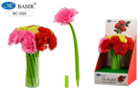 Ручка шариковая "Гвоздика" синяя