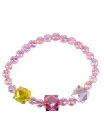 Браслет детский "Кристаллы" (диаметр 7,5 см, 2 шт) (Арт. ДФ-1071) кратно 12