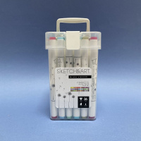 Набор маркеров для скетчинга  36цв. пулевидн. Sketch&Art. Большой, двусторон., 1,0-5,0мм