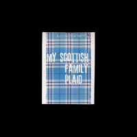 Блокнот А7  40л скоба "Шотландка" клетка, ассорти