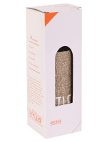 Бутылка для воды 400мл "My bottle" в чехле, бежевый