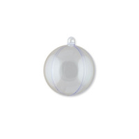 Заготовка пластиковая D= 5см "Шар прозрачный"