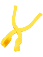 Форма для снега 340мм "ДИНОЗАВРИК" в сетке, цвет микс