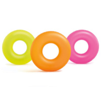 Надувной круг 91см "Неоновый холод" ТМ INTEX, 3 вида