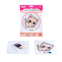 Набор  для вышивания крестиком "Кисонька" 5+