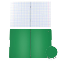 Тетрадь А4  48л кл.  "FolderBook Classic" пластик. обложка, зеленый