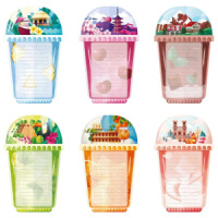 Блок д\записи на магните (105*170мм) "Мои заметки" 40л, ассорти*