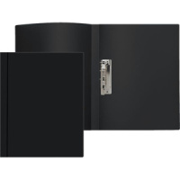 Папка с 1 зажимом А4 0,50 мм, чёрная