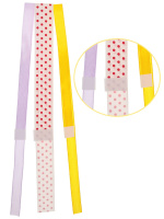 Закладки-ляссе самоклеящиеся. А4 "Цветочный луг"