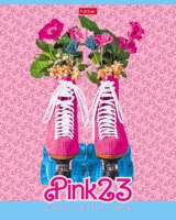 Тетрадь А5 48л кл. Hatber "Pink shoes" 5 диз.в спайке, выб.лак., белизна 100%
