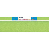 Бумага подел. 50*250 32 г/м рулон   креп травянисто-зеленая