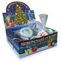 Свеча новогодняя "Дракон" шар , ассорти 5см