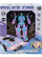 Трансформер 21см "Полицейская машина", цвет микс