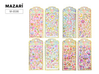 Наклейки декоративные "Ассорти" 10*22см