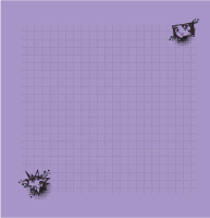 Блокнот 130*130мм  32л скоба "Anime Style (розово-фиолетовый)"