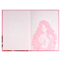 Анкета для друзей А5 128л., 7БЦ "Клубничное настроение" глянц.лам., тисн.фольгой