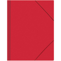 Папка на резинке А4 0,45мм deVENTE. Daily красная