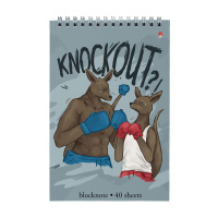 Блокнот А5  40л гребень "На спорте" клетка