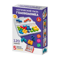 Игра настольная "Логический пазл" 10 деталей 5+