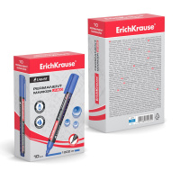 Маркер перманентный 2,25 мм пулевидный синий LP-600, с жидк.чернилами