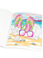 Раскраска-настроение "Вкус лета" 215*215мм, 48стр.