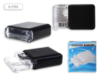 Лупа  30*23мм, увеличение 2-кратное, в пласт.чехле