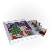 Картина из пайеток 20*30см "Новогодняя сказка"