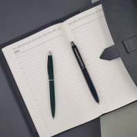 Ручка в футляре "San remo. Темно-синий" шарик.,1,0мм, металл., синие чернила