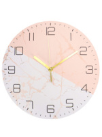 Часы настенные 30см "Нежный мрамор"