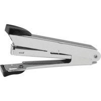 Степлер ATTOMEX №10 до 15 л, пластик, черный, антистеплер