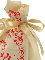 Мешок для подарков 20*30см "Расписной узор" полиэстер