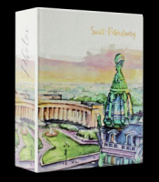 Фотоальбом 100 фото 10*15см SPb. Санкт-Петербург. Дом Зингера, пластик.стр.