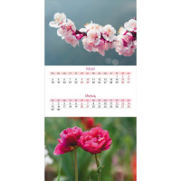 Календарь настенный перекидной  300*300мм на 2026г.  Макро Мир, б/у