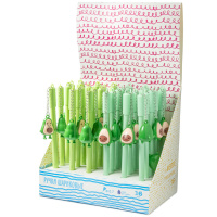 Ручка шар. deVENTE. Avocado с подвеской 0,7мм, синие чернила