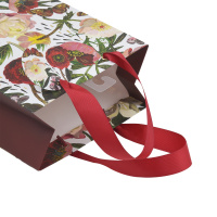 Пакет подар. бумажн. 18*23*10 см 210гр/м2 Flora. Пионы