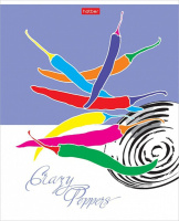 Тетрадь А5  80л кл. Hatber "Crazy food" белизна 98%