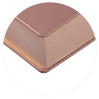 Ежедневник недат. А5 160л., кож.зам., тв.пер. "Кроко Манчестер пепельно-сиреневый" тиснен., ляссе