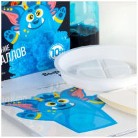 Выращивание кристаллов Монстрики "Голубой"