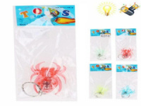 Брелок - фонарик "Паук" 5см